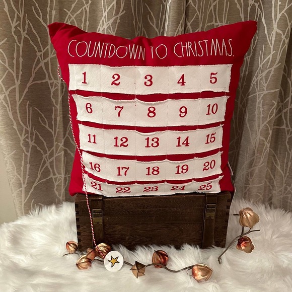 RAE DUNN FARMHOUSE HOME DECOR XMAS CHRISTMAS HOLIDAY ADVENT CALENDAR SANTA BABY - Picture 4 of 6